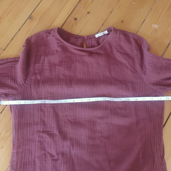 Suunday | NWT Cotton Gauze Dress - Terracotta, L - Picture 13 of 16